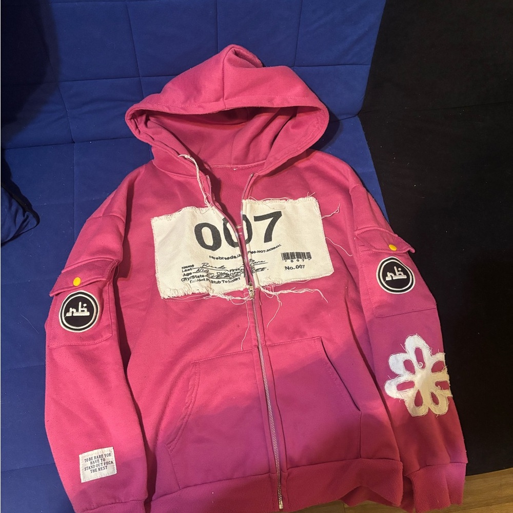 Designers Originals Pink Zip-Up Sweater